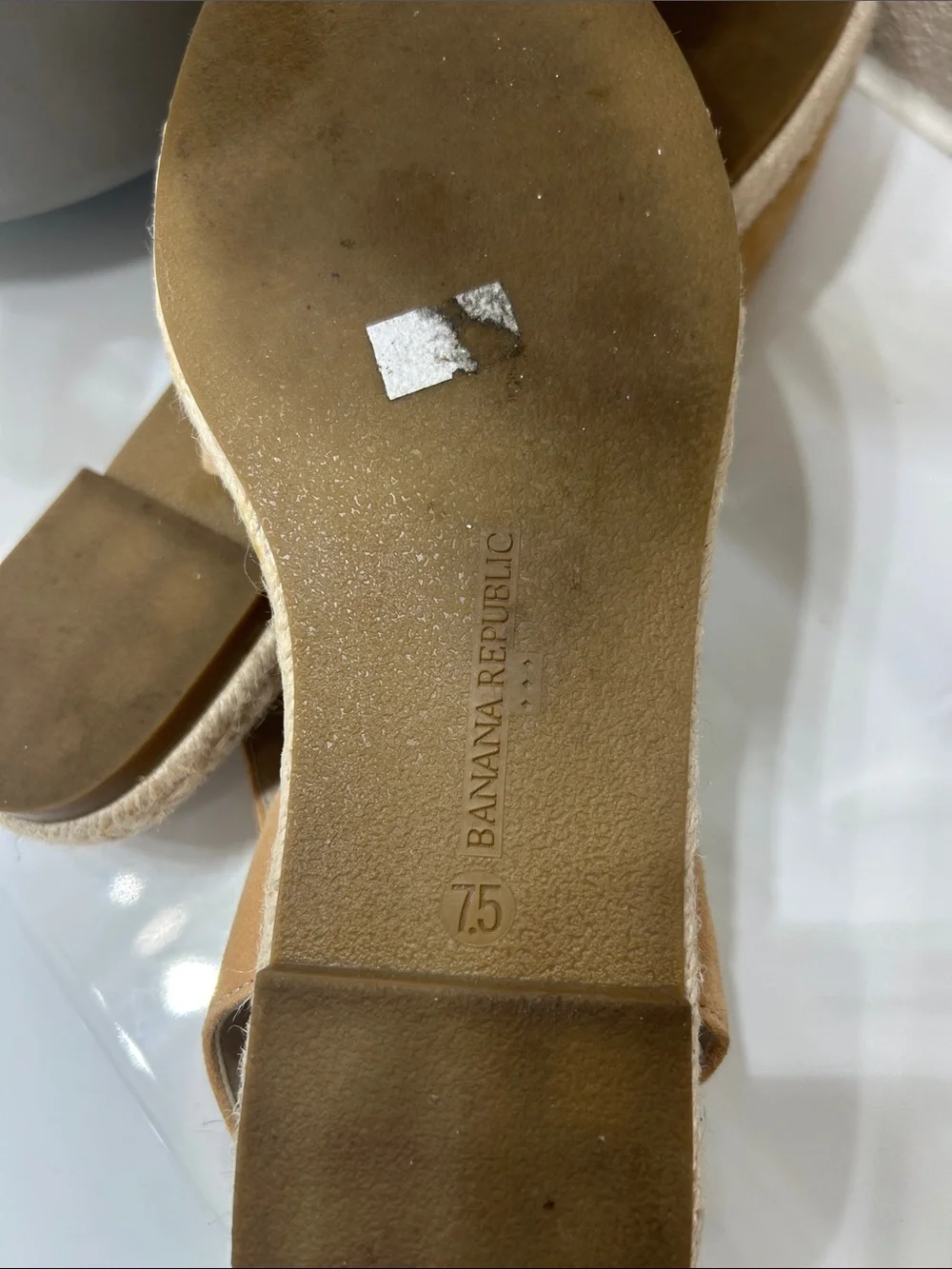 Banana Republic suede upper
